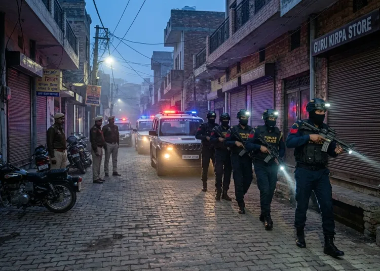 Punjab Police Gangster Operation