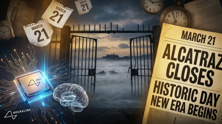 Today in History March 21: Alcatraz बंद, Neuralink का कमाल, जानें आज के दिन क्या हुआ 1 Today in History March 21