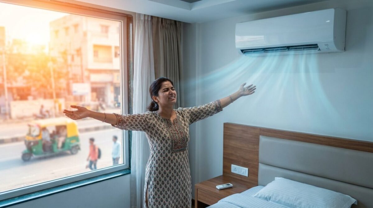 Bengaluru Woman Hotel AC