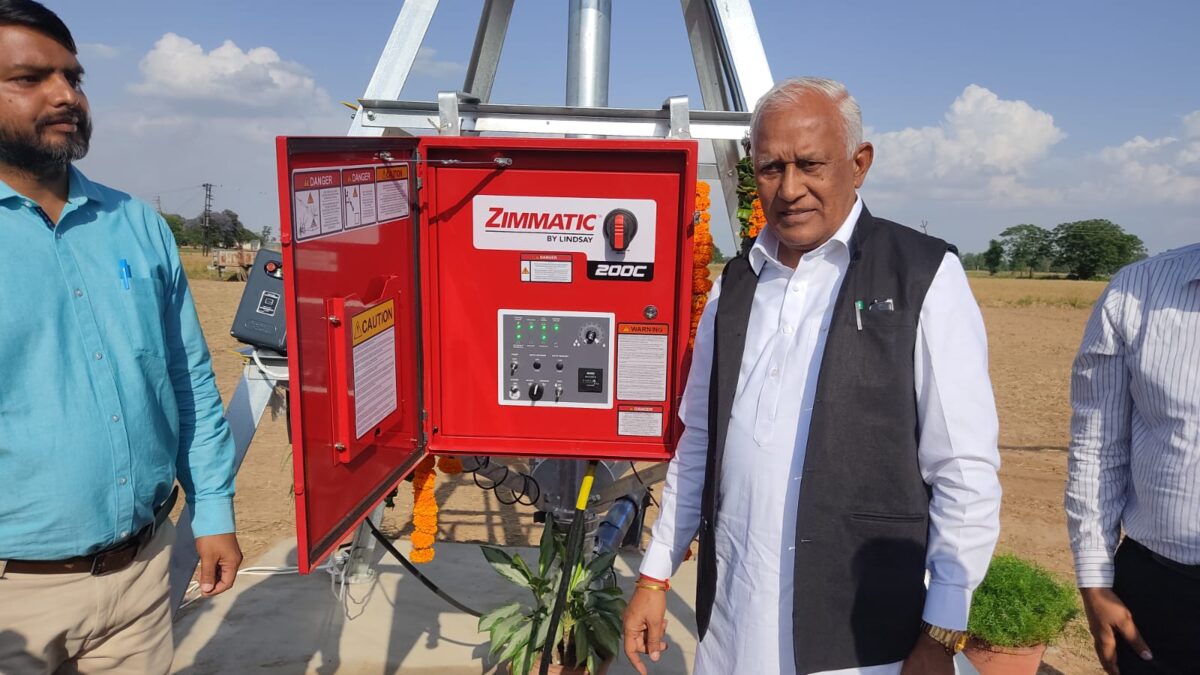 Central Pivot Irrigation System Punjab: उत्तरी भारत की पहली केंद्रीय धुरवी सिंचाई प्रणाली का PAU में उद्घाटन 9 Central Pivot Irrigation System Punjab