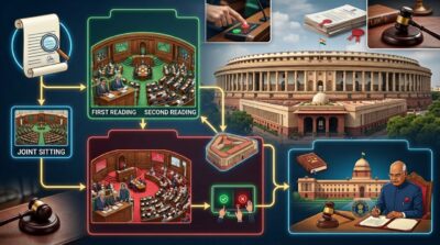 How Bill Becomes Law in India