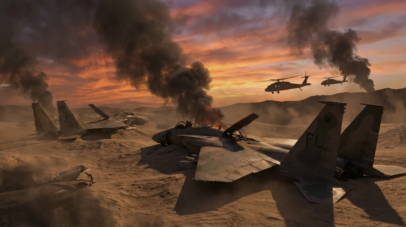 Iran America War: ईरान ने गिराए अमेरिकी F-15 विमान, ट्रंप बोले - यह युद्ध है 7 Iran America War