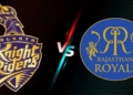 KKR vs RR IPL 2026