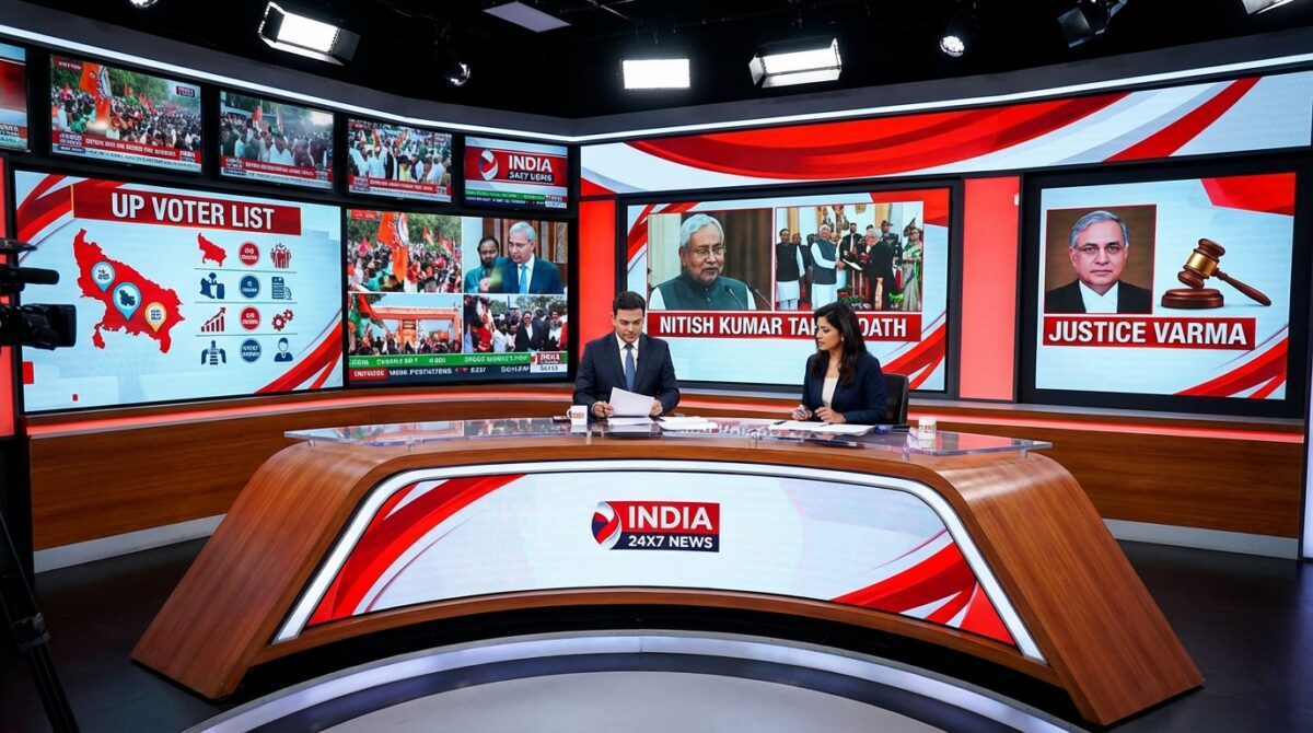 Khabar 20 20 News: नीतीश की शपथ, जस्टिस वर्मा इस्तीफा, UP वोटर लिस्ट 15 Khabar 20 20 News