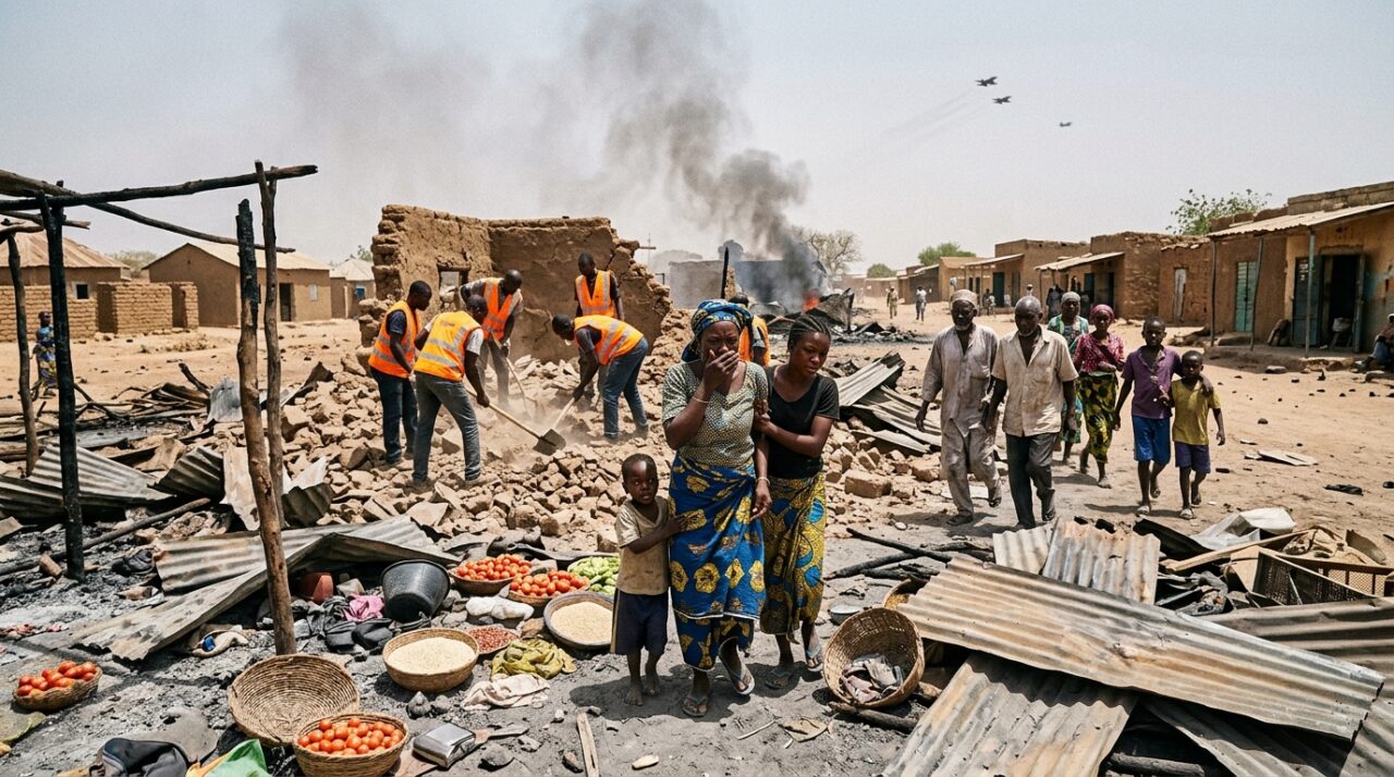 Nigeria Air Strike: नाइजीरिया में सेना ने बाजार पर की बमबारी, 200 लोगों के मारे जाने की आशंका 6 Nigeria Air Strike