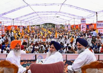 Sukhbir Badal Punjab Bachao Rally
