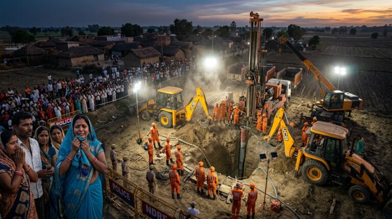 Ujjain Borewell Rescue