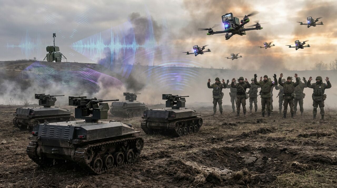 Ukraine Robot War: इतिहास में पहली बार रोबोट्स के सामने सरेंडर करने को मजबूर हुए रूसी सैनिक 8 Ukraine Robot War