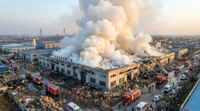 China Fireworks Factory Explosion