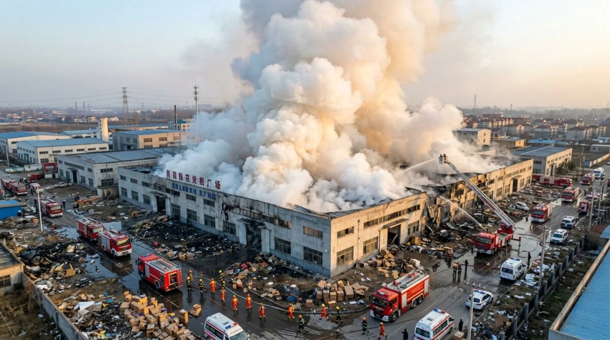 China Fireworks Factory Explosion