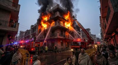 Delhi Vivek Vihar Fire