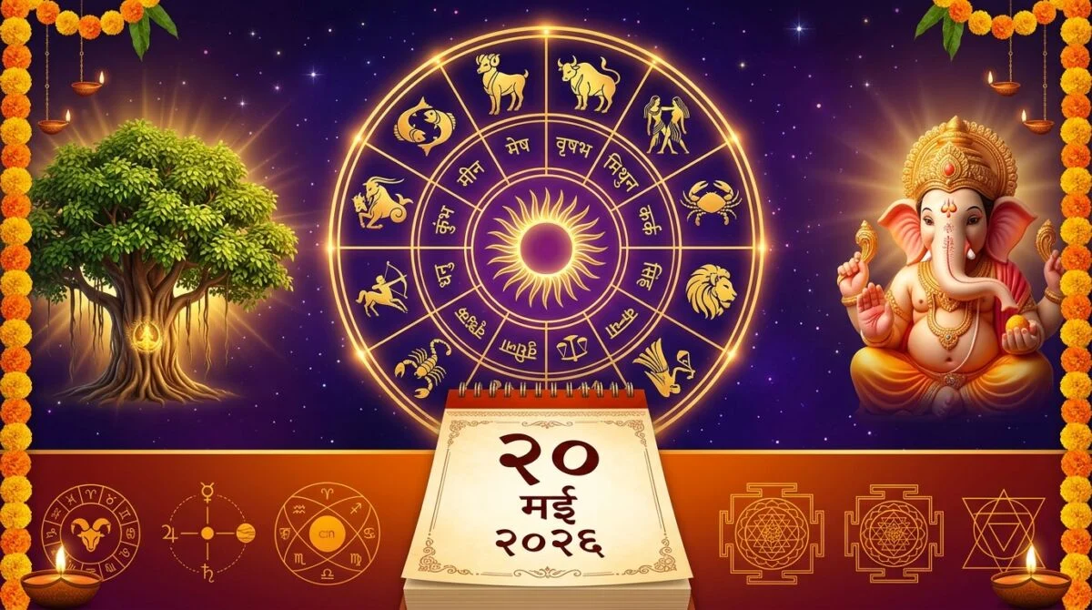 20 मई 2026 का राशिफल: Guru Pushya Yoga से पहले विशेष दिन, जानें अपनी राशि का हाल 64 Guru Pushya Yoga