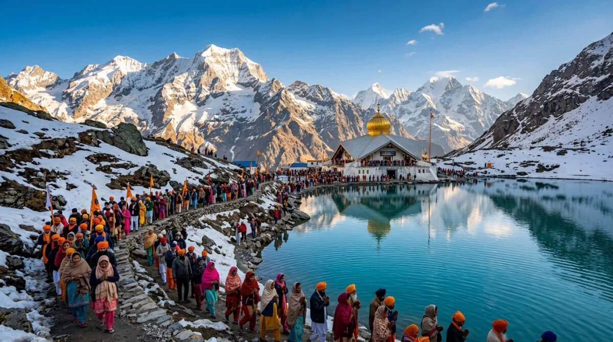 Hemkund Sahib Yatra शुरू, पहले दिन 6500 श्रद्धालुओं ने टेका मत्था 8 Hemkund Sahib Yatra