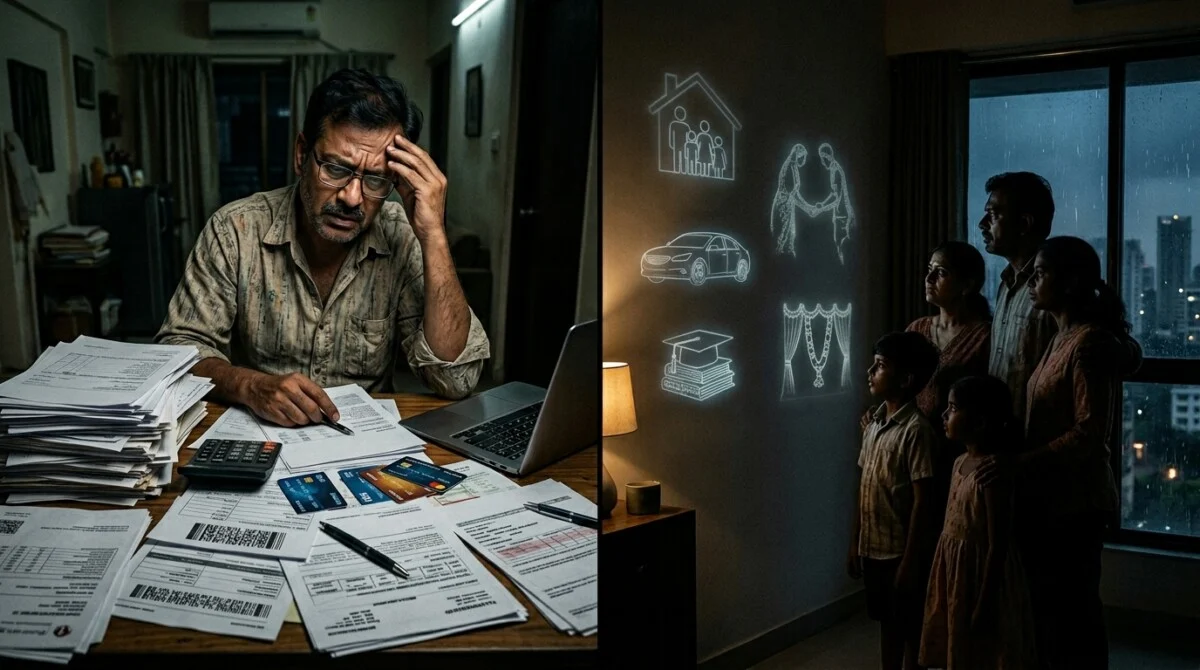 India middle class crisis