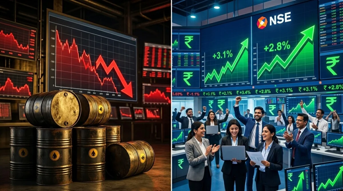 US Iran Deal: क्रूड में गिरावट से Sensex में तेजी, क्या खत्म हुआ संकट? 6 oil