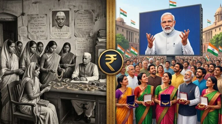 PM Modi Gold Appeal