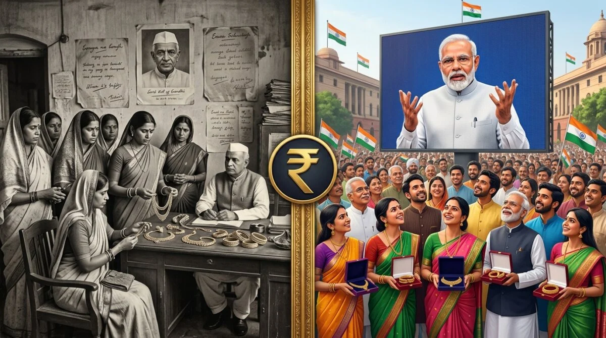 PM Modi Gold Appeal