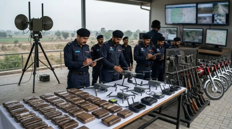 Pakistan Drone Drug Network