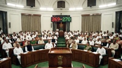 Vajpayee One-Vote Defeat 1999