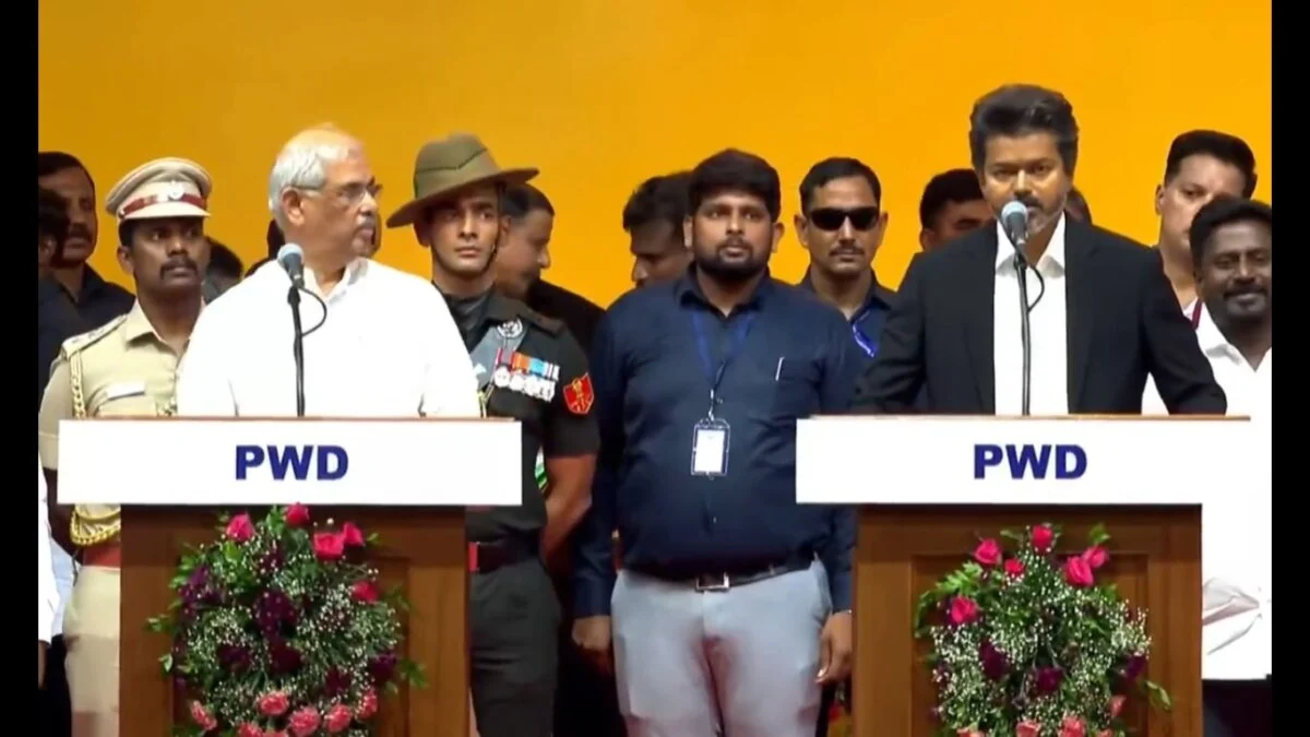 Vijay oath ceremony