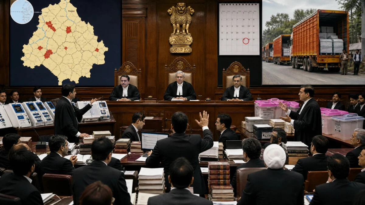 Punjab MC Elections में EVM Controversy खत्म, मशीनें रास्ते में, एक दिन में तैयारी संभव 7 Punjab MC Elections