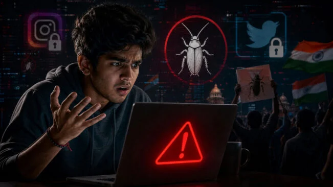 Cockroach Janta Party Website Blocked