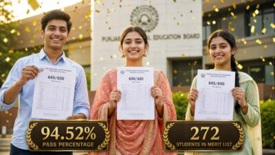 PSEB 10th Result 2026