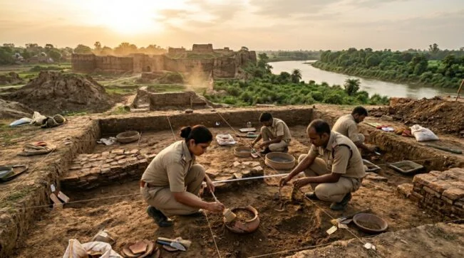 Balirajgarh Archaeological Excavation