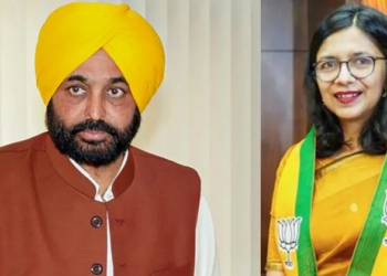 Bhagwant Mann and swati maliwal