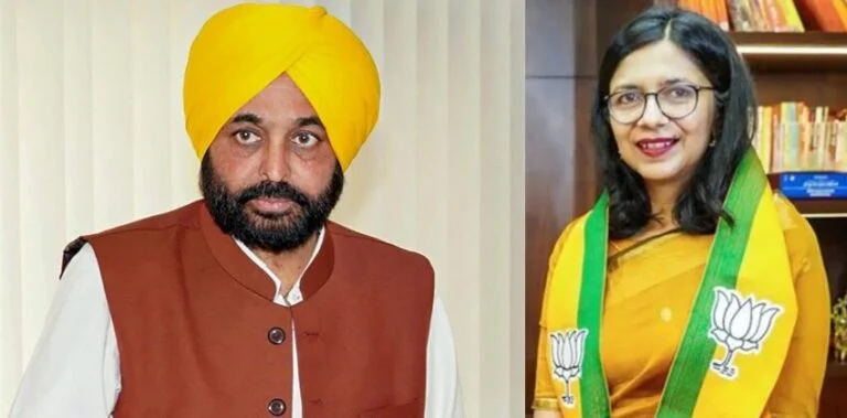 Bhagwant Mann and swati maliwal