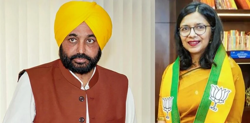 Bhagwant Mann and swati maliwal