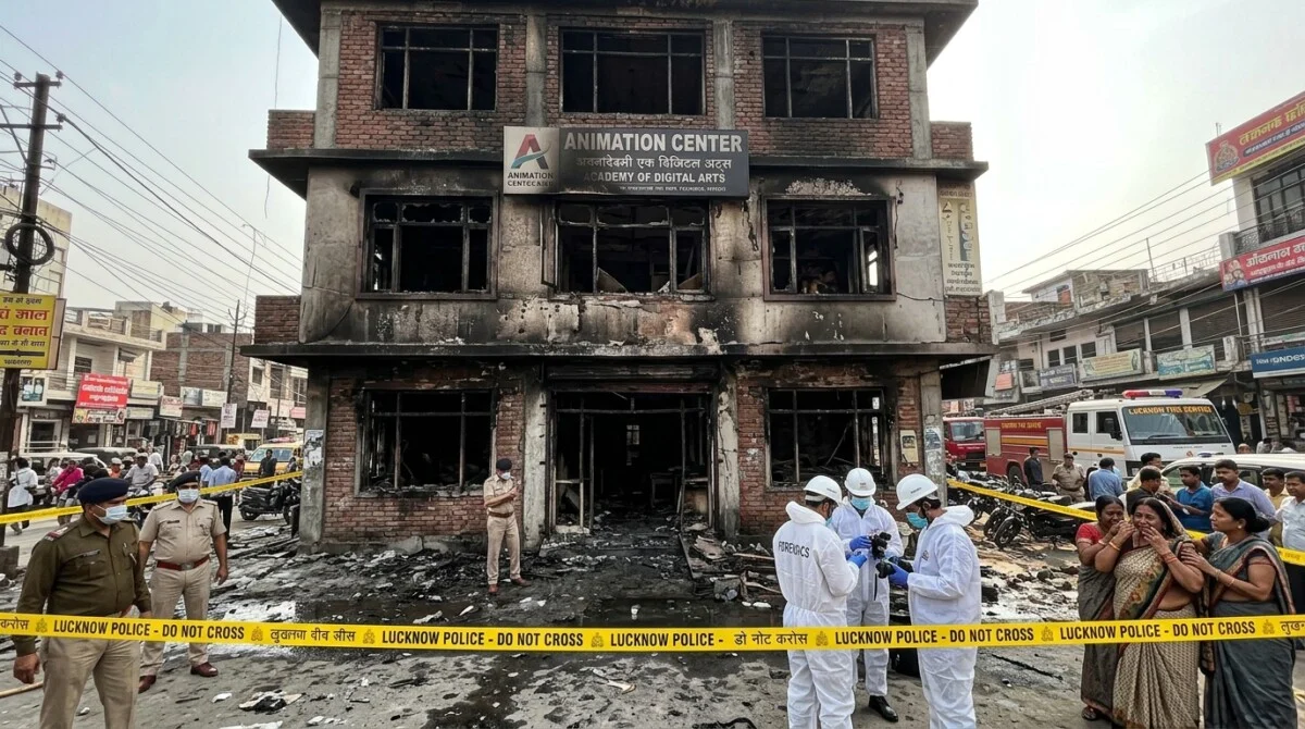 Lucknow Fire Incident