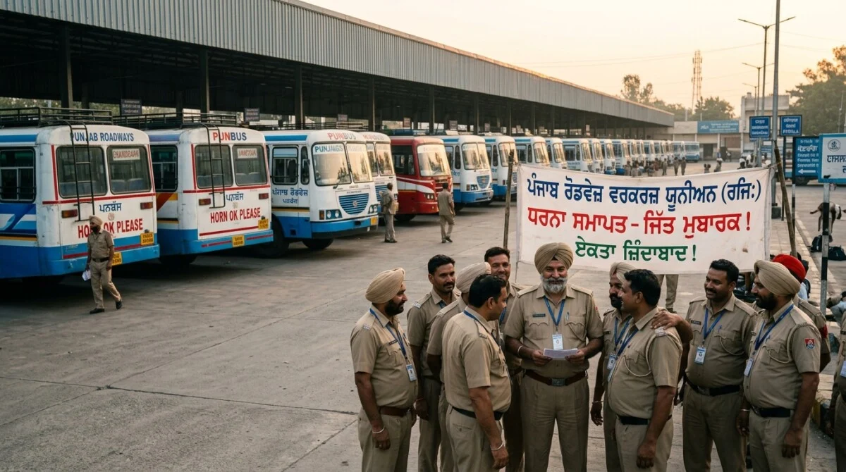 Punjab Roadways Strike: टरांसपोर्ट सचिव से बातचीत के बाद हड़ताल वापस 6 Punjab Roadways Strike