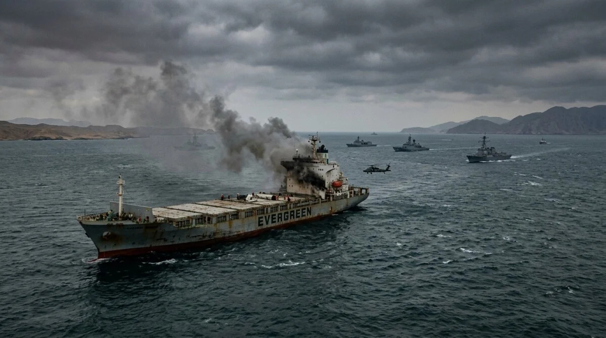 Strait of Hormuz Ship Attack