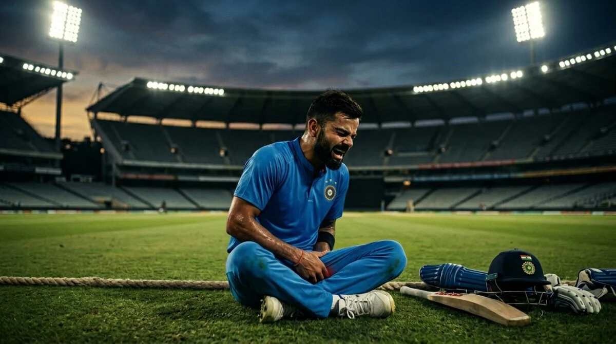 Virat Kohli hamstring injury