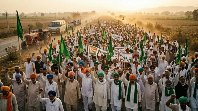 India-US Trade Deal के विरोध में किसान सड़कों पर, 23 जून को बड़ा प्रदर्शन! 14 India-US Trade Deal