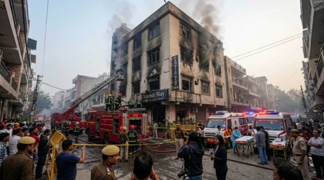 Delhi Hotel Fire, Malviya Nagar