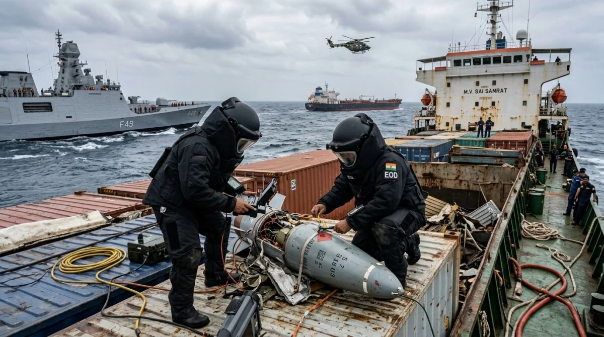 Indian Navy Mission: समंदर में फंसे Live Missile Warhead को निकाला, बड़े विस्फोट से बची जानें 6 Indian Navy Mission