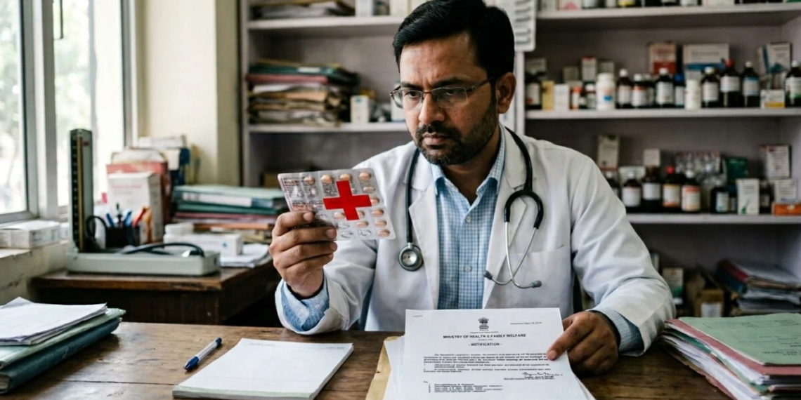 बड़ा फैसला! Antibiotic और Skin Cream सहित 16 दवाइयों पर FDC Ban 66 fdc-ban-india-antibiotic