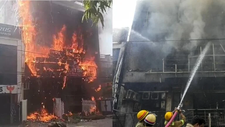 Lucknow Coaching Centre Fire