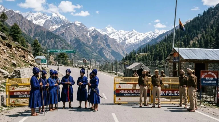 Nihang Singh Protest