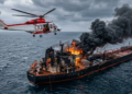 अमेरिकी वारप्लेन ने Oil Tanker पर किया हमला, 24 भारतीयों की जान खतरे में 2 Oil Tanker