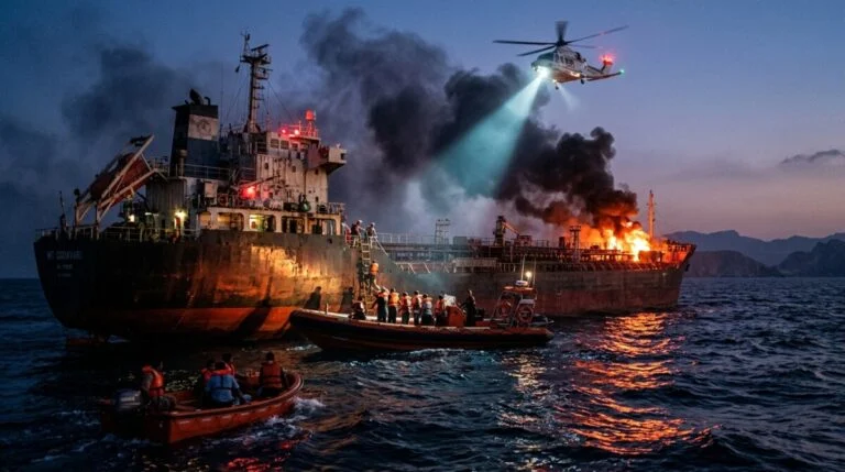 Oman Ship Attack