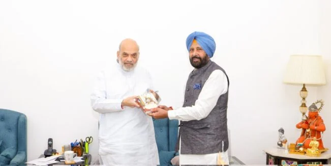 Punjab BJP Chief Kewal Dhillon अमित शाह से मिले, AAP सरकार की नाकामी पर की चर्चा