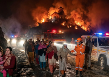 Naina Devi Temple Fire