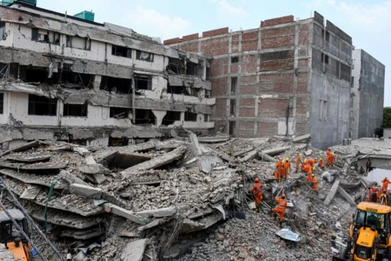Saket Building Collapse