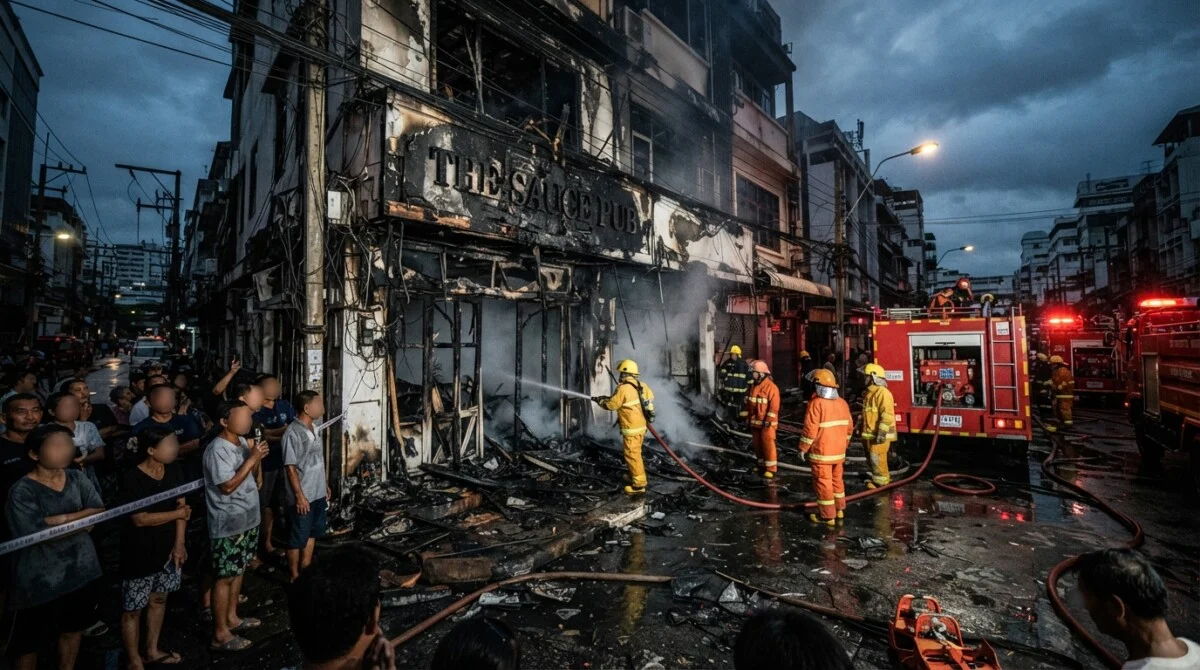 Bangkok Pub Fire: बैंकॉक के पब में लगी भीषण आग, 27 लोगों की मौत 8 Bangkok Pub Fire