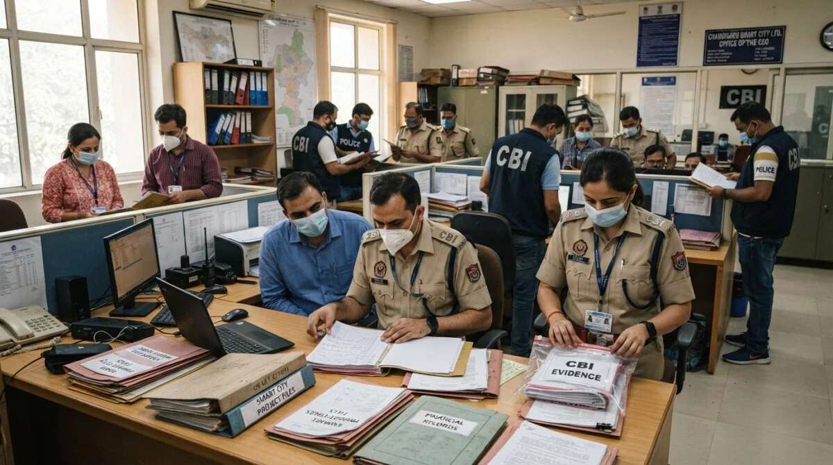 CBI Raid Chandigarh Ludhiana: स्मार्ट सिटी घोटाले में CBI का बड़ा एक्शन, चंडीगढ़-लुधियाना में छापे! 6 CBI Raid
