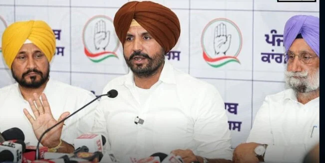 Charanjit Singh Channi, Raja Warring, Sukhjinder Randhawa,