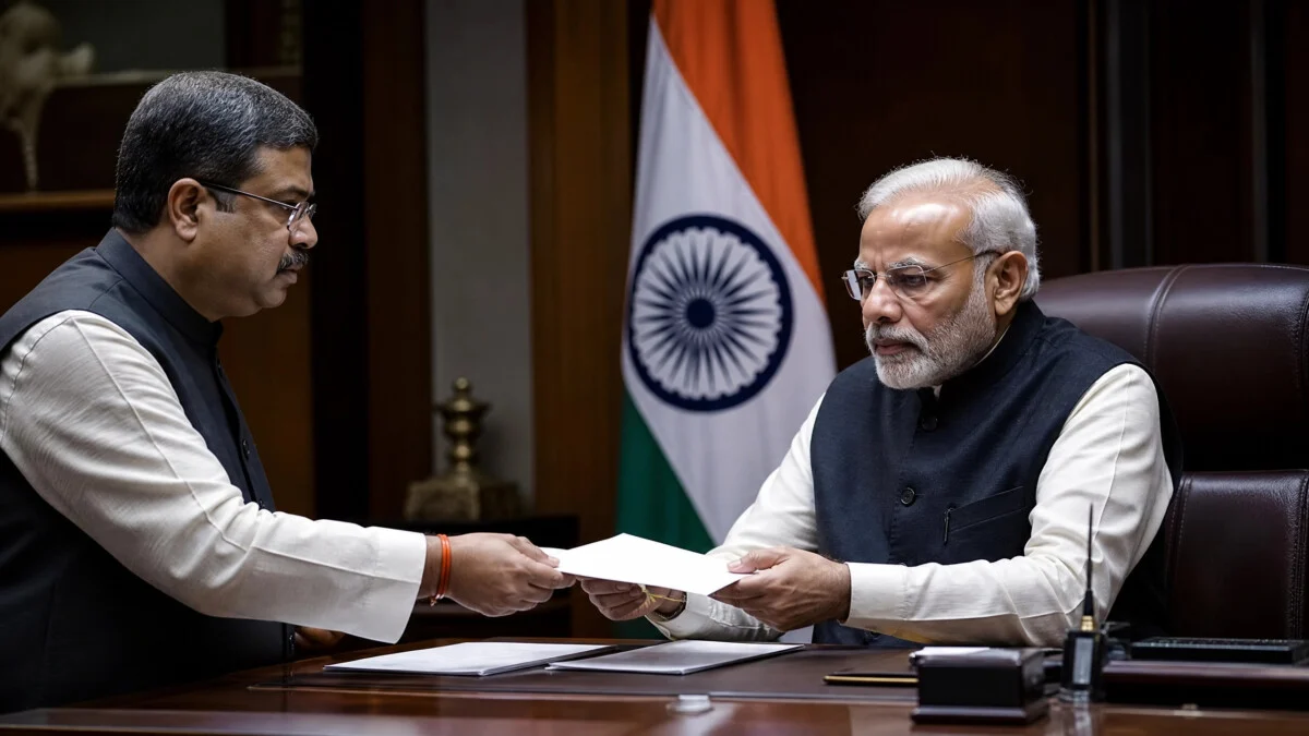 Dharmendra Pradhan Resignation